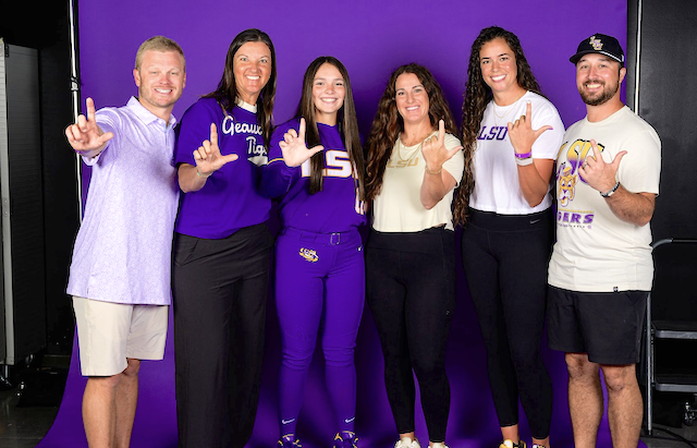 Joley Bennett, a Top 5 honoree in the Line Drive Media 2028 HOT 100, announced on Sunday she's LSU's first commit