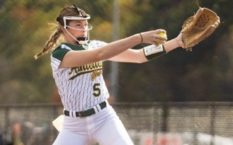 Nola Tylke, a 2027 Kansas commit, powered Harrison High to an 8-1 start with her talented bat and pitching arm