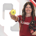 Outfielder Kate McCartney, ranked No. 2 in the 2028 HOT 100, was one of three elite prospects to commit to Oklahoma over the last three days