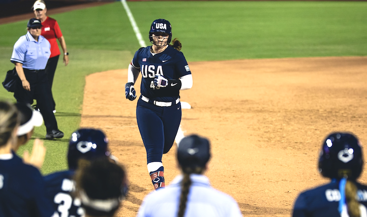 Team USA had plenty of firepower on Sunday at the WBSC Womenhs Softball World Cup 2026 Group Oklahoma City, outscoring opponents 25-0 in its two wins.jpg