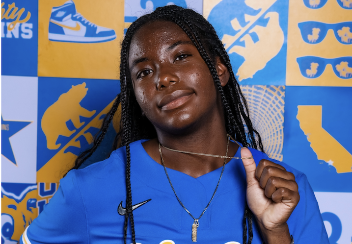 Zaliyah Jones of the Vault committed to UCLA. Photo provided by Zaliyah Jones.
