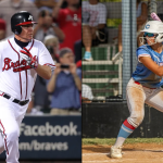 Oklahoma high school sophomore Adde Davison got a surprise birthday present from MLB Hall of Famer Chipper Jones (photo by Daniel Shirey)