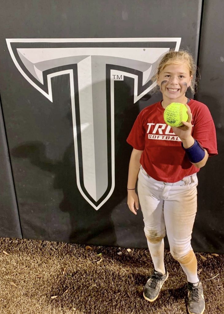Angleigh Wood first stepped foot on the Troy campus for a camp after her seventh grade year