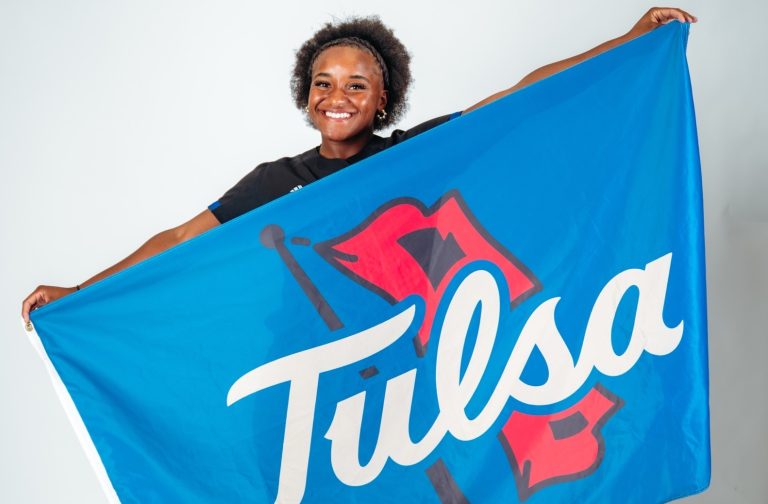 Emillie Curry, a 2029 infielder with Aces Fastpitch – Taylor, is ranked No. 13 in the Line Drive Media 2028 HOT 100 and has committed to Tulsa