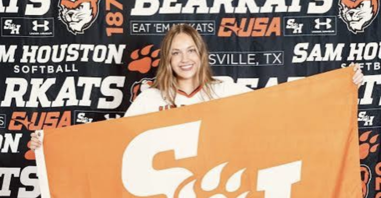 Kelsey Kurtz of Impact Gold is a 6-foot-1 pitcher who will play in Conference USA.