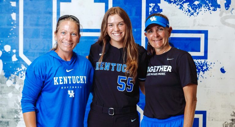 New Kentucky Wildcats commit Millie Fox, a talented infielder with Beverly Bandits – Conroy, who is ranked No. 13 in the 2028 HOT 100