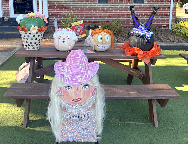 Photo of all pumpkins